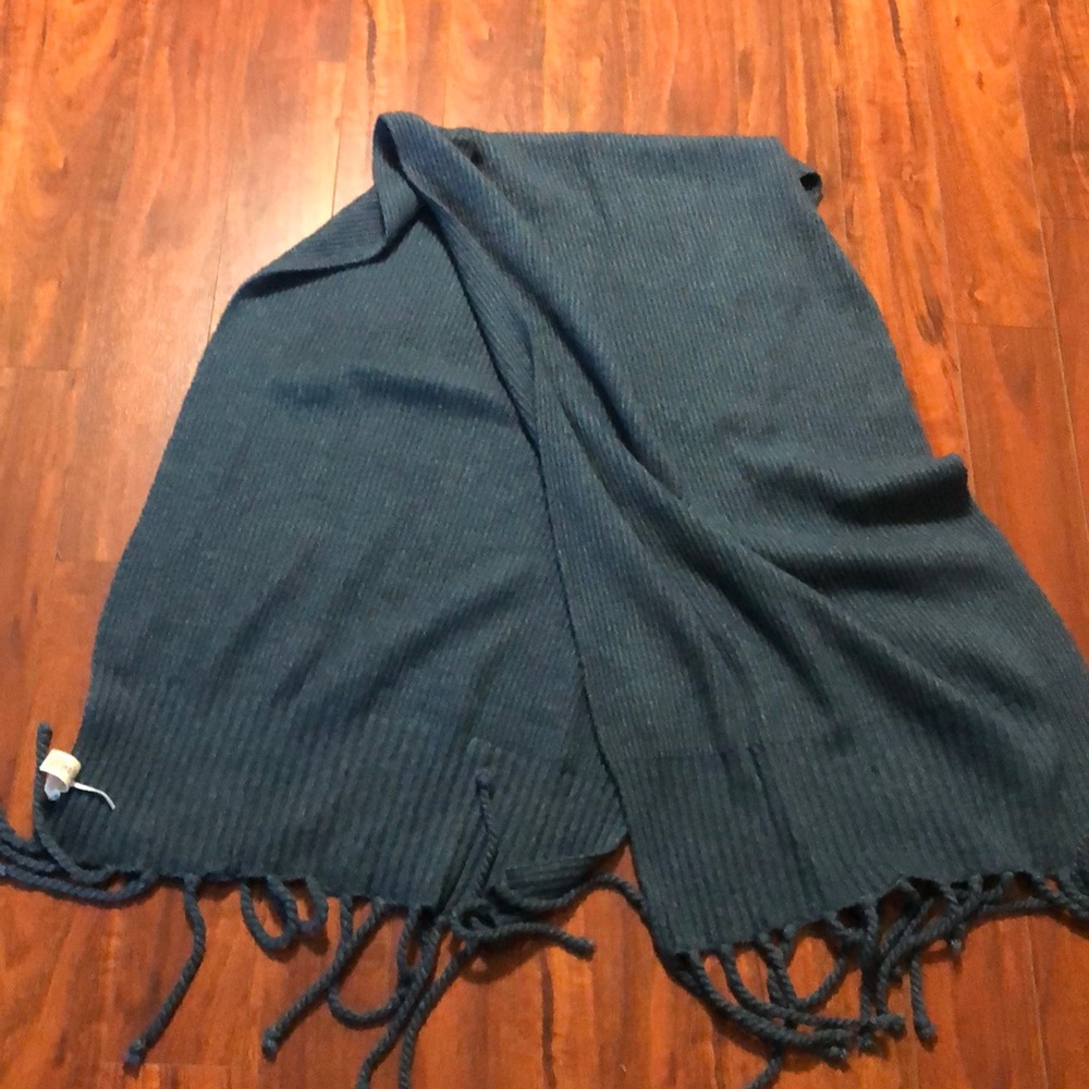 FEE PEOPLE blue blanket scarf